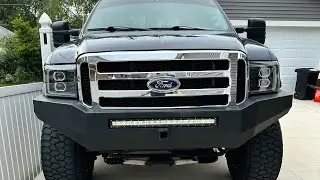 2005-2007 Ford Super Duty Alpharex Luxx LED headlights F-250