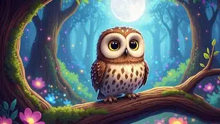 Ollie the Owl's Moonlit Secret: A Bedtime Story for Kids