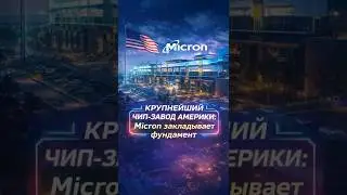 $100 МИЛЛИАРДОВ! Micron строит крупнейший завод памяти в США