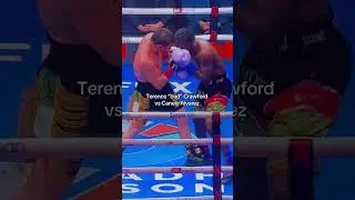 Terence &ldquo;Bud&rdquo; Crawford&rsquo;s best combo moments vs Canelo Alvarez 🔥🥊 #shorts