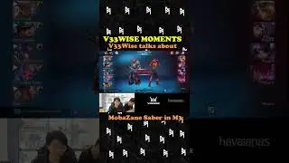 V33WISE MOMENTS V33Wise talks about MobaZane Saber in M3