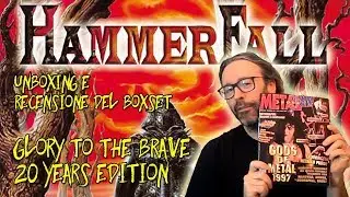 [Unboxing Videorecensione] HAMMERFALL Glory to the Brave - la recensione di Metal Shock del 1997!