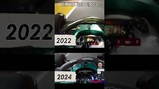 See the difference between the 2022 and 2024 reflections #f1 #f1manager2024 #f1manager2022