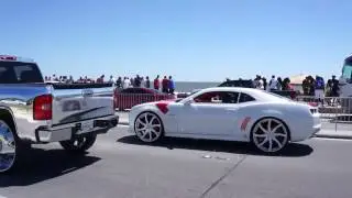 Biloxi Black Beach Weekend 2k17 Whips Coming Down The Strip
