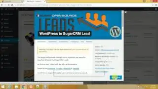 SugarCRM to wordpress Integration (leads)