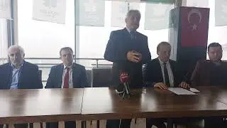 Gelecek Partisi Manisa İl Başkanı Yaşar Artar'ın basın a&ccedil;ıklaması