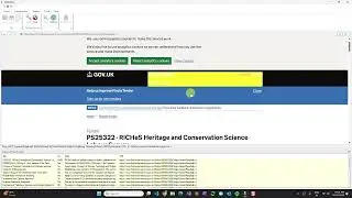Web Scraping Tender Details | find-tender.service.gov.uk