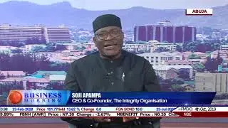 Soji Apampa Speaking About the Ports Users Survey Report on Channels TV