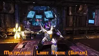 Transformers: War For Cybertron || Multiplayer Lobby Theme (With Guitar)
