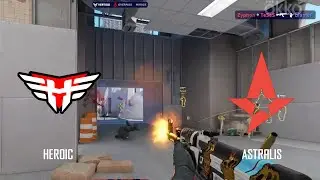 (RU) Heroic vs Astralis - Карта 1 - Лучшие моменты -  BLAST Premier Fall Final 2023
