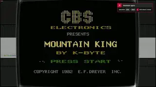 Mountain King (Atari 5200) &ndash; The Quest for the Golden Crown | Classic CBS Electronics Adventure 1983