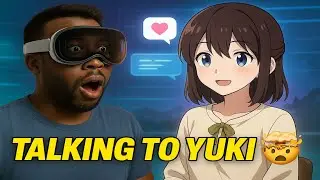 I Talked to an AI Anime Girl in Apple Vision Pro 🤯