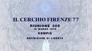 RIUNIONE 305  - 18 MARZO 1970 -  Cerchio Firenze 77