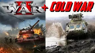 🔴Сетевая 4vs4 Cold War + Men of War 2 (3) Новинка - дроны