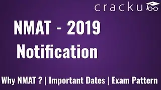 NMAT 2019 Notification 2019 - Why to attempt NMAT?