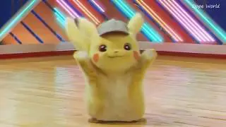 Pikachu but with default dance