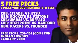 Friday College Basketball Picks Predictions & Best Bets 01/23/2026 Indian Cowboy Picks Predictions
