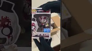 UNBOXING Terrifier 3 Funko Pop Art the Clown #shorts #terrifier #funkopop