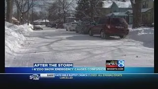 Kzoo parking signs, snow emergency conflict