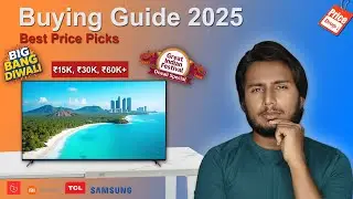 Smart TV Buying Guide 2025 📺 | Best TV Size, Top Brands & Price-Wise Picks in India
