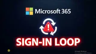 How to fix the Microsoft 365 sign in loop error