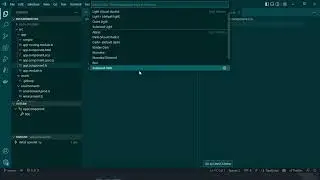 Easy way to changing VSCode Theme in Tamil | inilearn.com