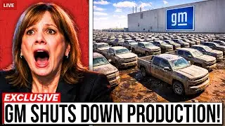 GM HALTS Production After More Than 900,000 Trucks Pile Up UNUSED!