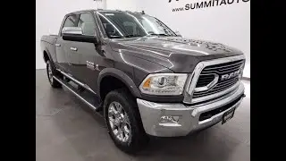 2017 Ram Ram 2500 Limited Granite Crystal Metallic Clearcoat Used. walk around for sale in Fond Du L
