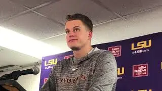 Joe Burrow recaps LSU’s victory over Alabama