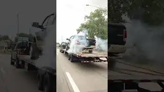 Let that mf eat🚔 #trailersales #dumptrailer #michigan #michigan #trailering #trailer