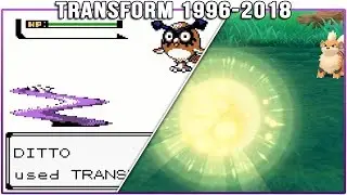 Evolution of Transform - Pok&eacute;mon Moves (1996-2018)