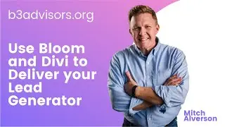 Using Divi Bloom to Create a Pop Up That Delivers Your Lead Generator