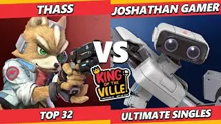 King of the Ville 2025 - Thass (Fox) Vs. Joshathan Gamer (ROB) Smash Ultimate - SSBU
