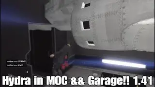 GTA Online - Store Hydra In MOC & Garage - Vehicle Glitch - SOLO -1.41 (PATCHED)