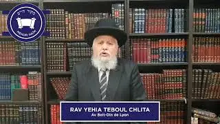 RAV YIHYA TEBOUL