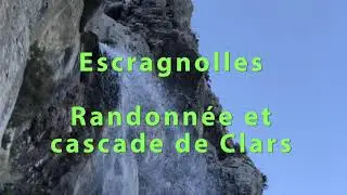 Escragnolles et cascade de Clars