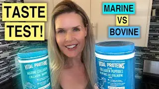 Marine VS Bovine: Vital Proteins Collagen Peptides Powder TASTE TEST!