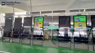 Smart Foldable Touch Digital Poster Display
