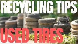 RECYCLING System: Uses of Tires in your FARMS (A Dragon Druit Story - Tips in 4 minutes)