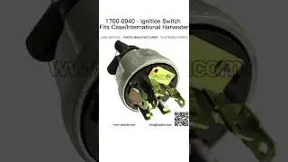1700-0940 - Ignition Switch Fits Case/International Harvester