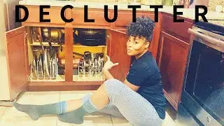DECLUTTER! - Organize Pots And Pans Under In The Cupboard