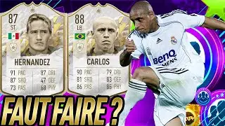 FIFA 22 : AVIS SBC { ROBERTO CARLOS 88 } +{ LUIS HERNANDEZ 88} MID ICON !! FAUT FAIRE OU PAS ?