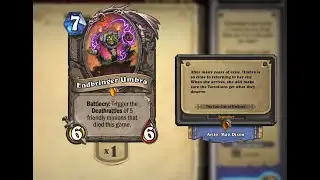 Hearthstone ~ NEW CARD: EndBringer Umbra 💀 ~ Do we REALLY need more OTKs?