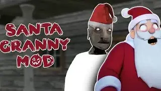 Granny अपने गुड़िया को झूला देते हुए। 😱💀☠️। Granny In Santa. #granny #grannygame #grannygameplay 