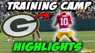 Reacting to Packers Training Camp Highlights Day 7!!  + 1v1 Reps!