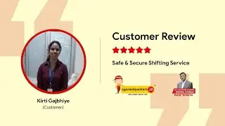 Kirti Shared her experience of Moving home with Agarwal Packers and Movers