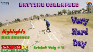 Thrilling🏃chase ||Cricket Vlog||GoPro Batting🏏|| ⛑Helmet Cam🎥
