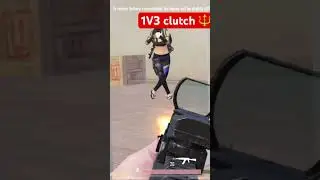 1V3 CLUTCH 😱🔱 #venompubg #pubgmobile #pubg #1v4venom #kemo #shorts