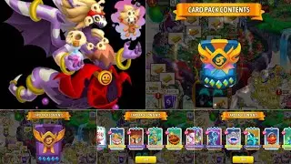 #834. Dragon city | New Divine Pass High Doom High Doom Priestess Sticker Album Collection.