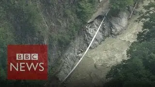 Japan's typhoon leaves widespread damage - BBC News